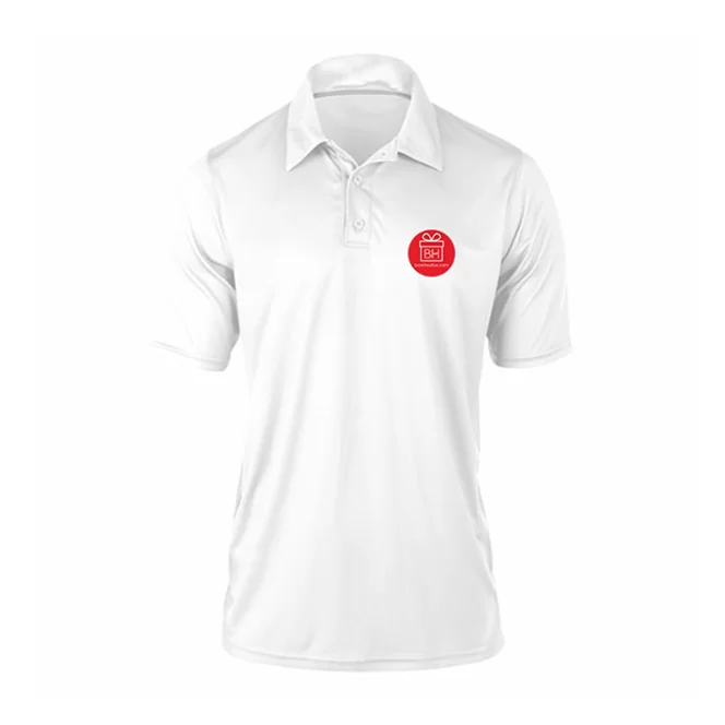 Polo Yaka Tişört Gözenekli Nefes Alan Kumaş